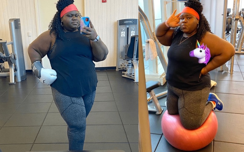 gabourey sidibe workout routine