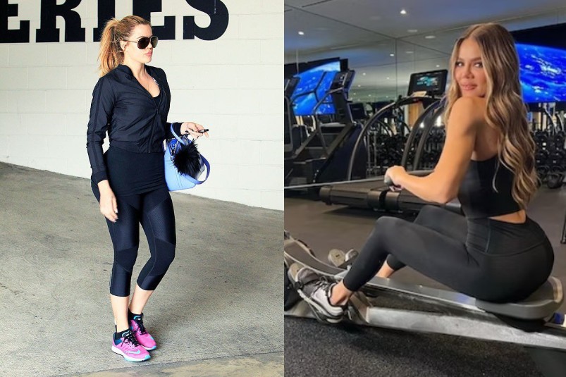 Beautiful Khloe Kardashian after her weight loss journey